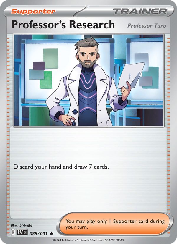 Professor's Research from Paldean Fates