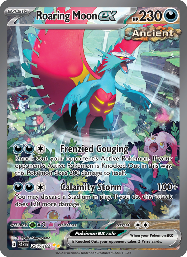 Roaring Moon ex — Special illustration rare card from Paradox Rift