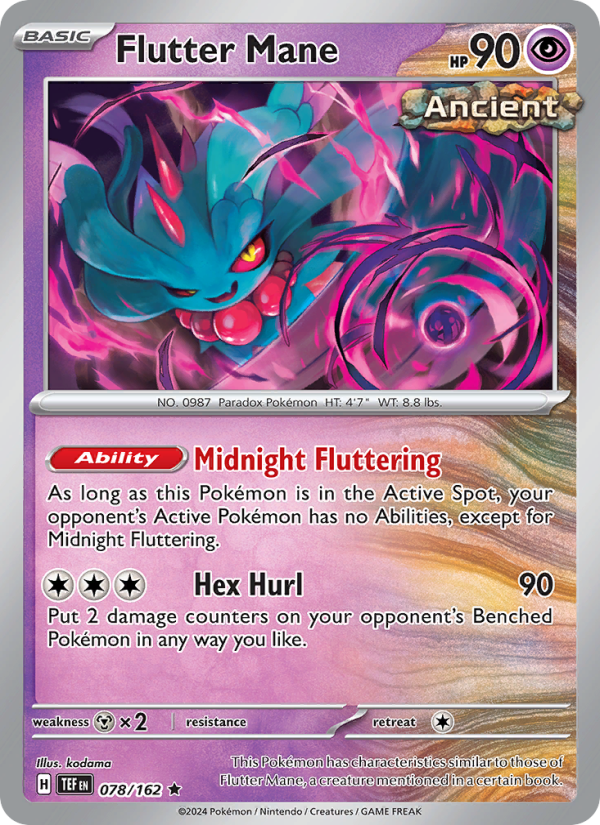 Flutter Mane from Temporal Forces