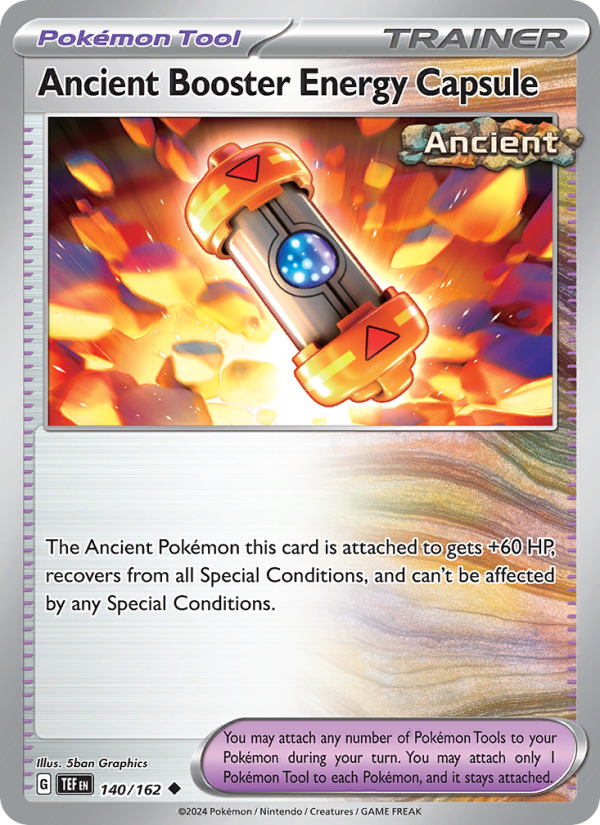 Ancient Booster Energy Capsule from Temporal Forces