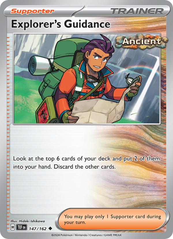 Explorer's Guidance from Temporal Forces