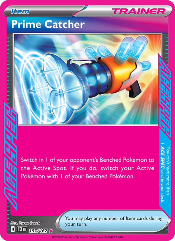 Prime Catcher from Temporal Forces