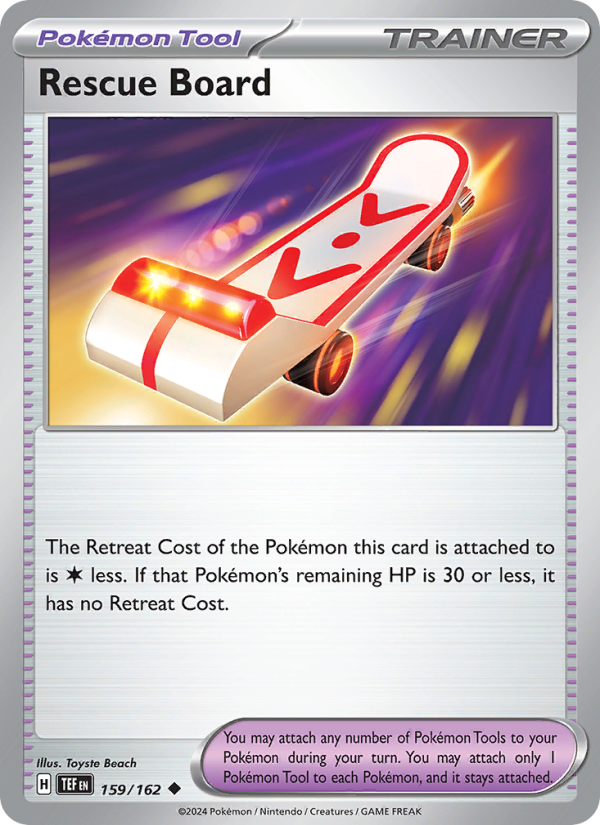 Rescue Board from Temporal Forces