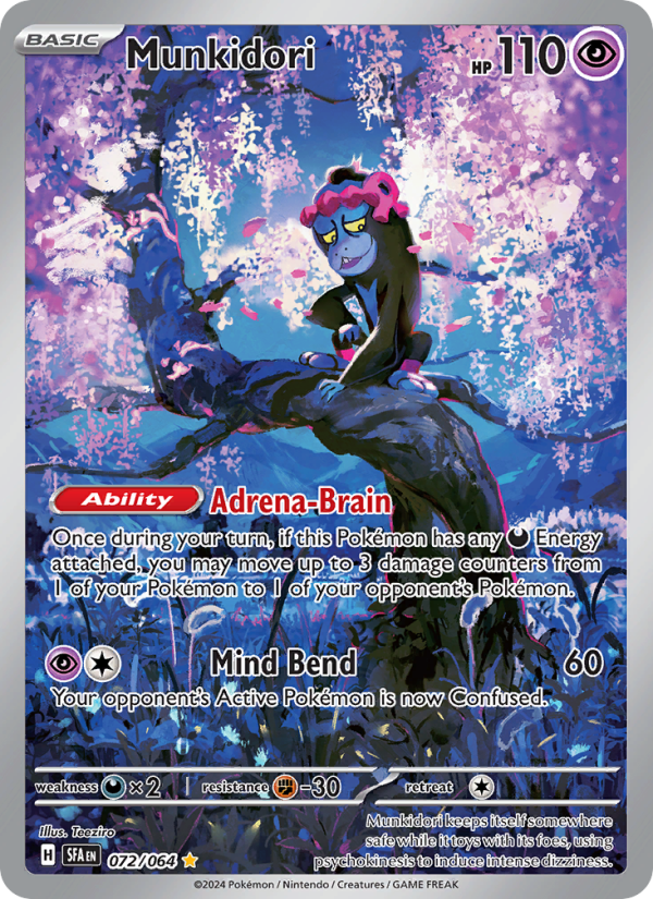 Munkidori — Illustration rare card from Shrouded Fable
