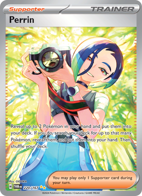Perrin — Special illustration rare card from Twilight Masquerade