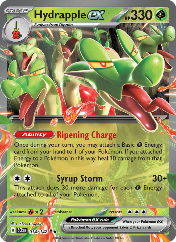 Hydrapple ex from Stellar Crown