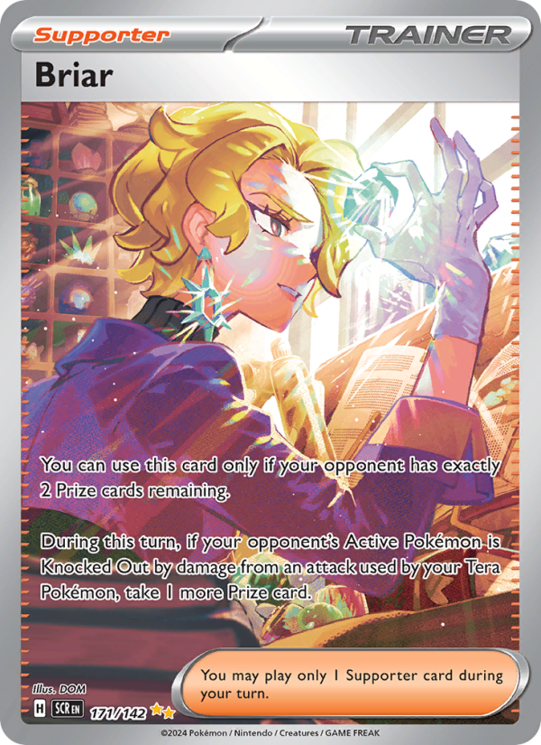 Briar — Special illustration rare card from Stellar Crown