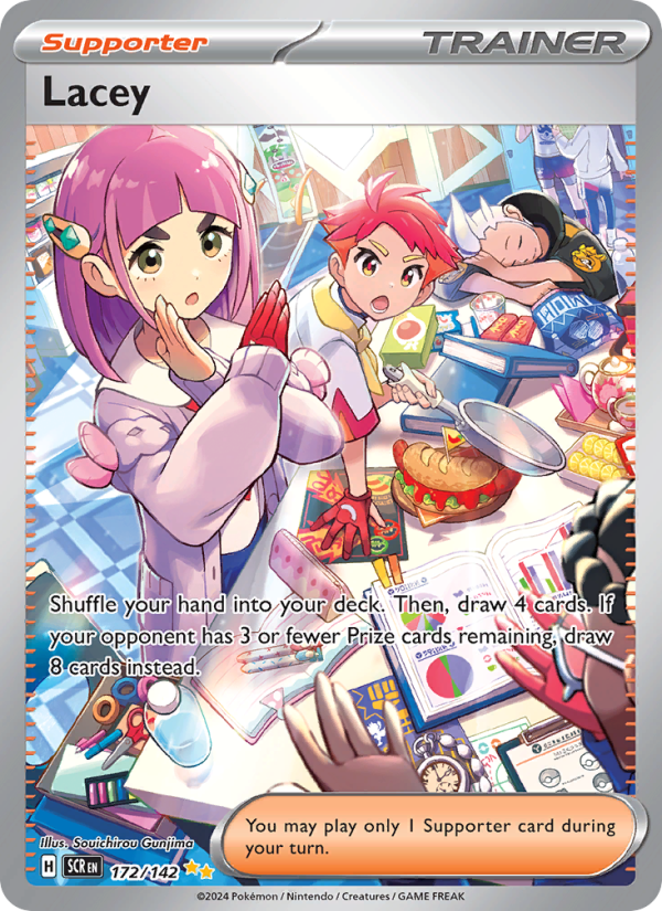 Lacey — Special illustration rare card from Stellar Crown