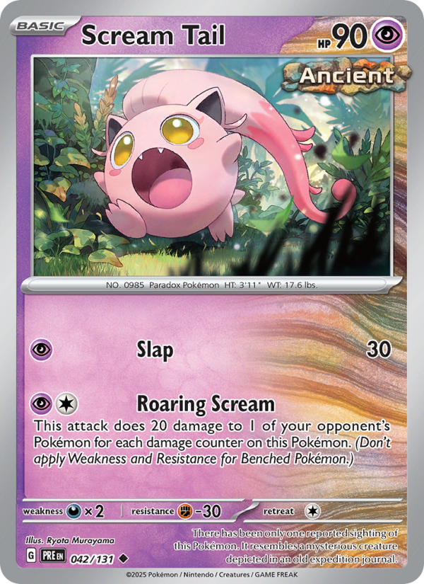 Scream Tail from Prismatic Evolutions