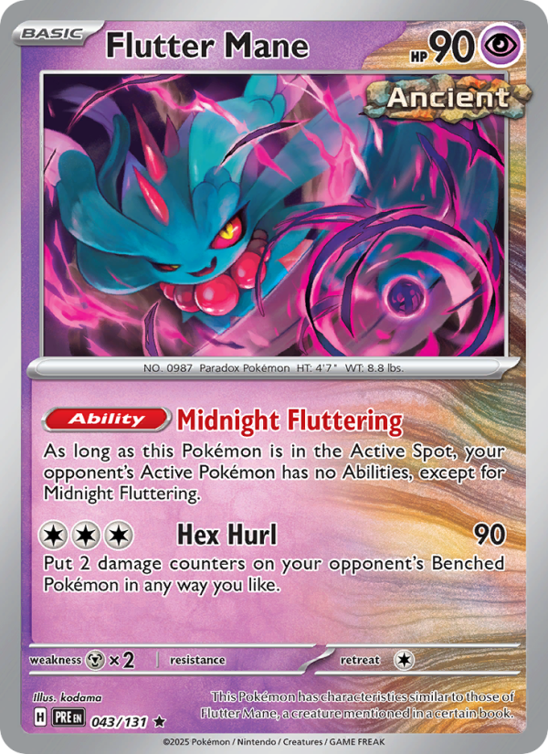 Flutter Mane from Prismatic Evolutions