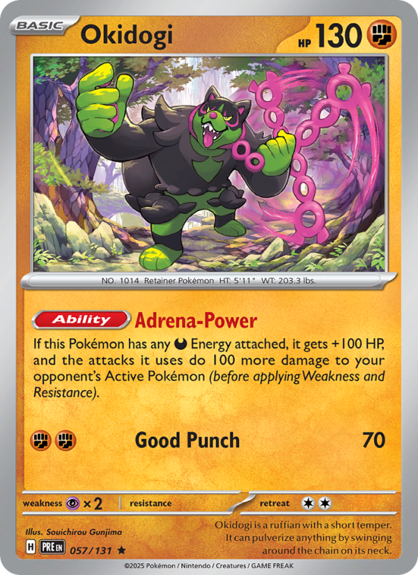 Okidogi from Prismatic Evolutions