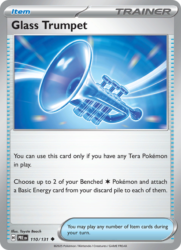 Glass Trumpet from Prismatic Evolutions