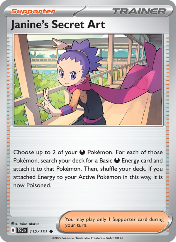 Janine's Secret Art from Prismatic Evolutions
