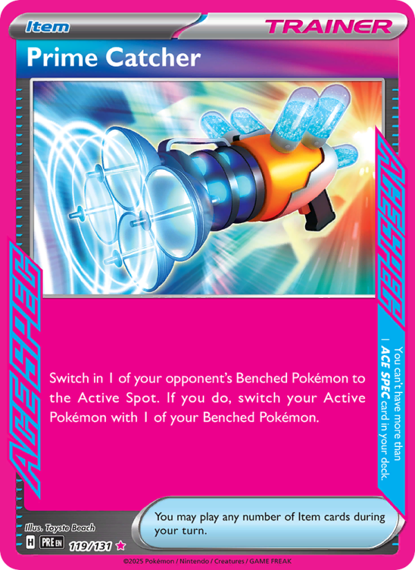 Prime Catcher from Prismatic Evolutions