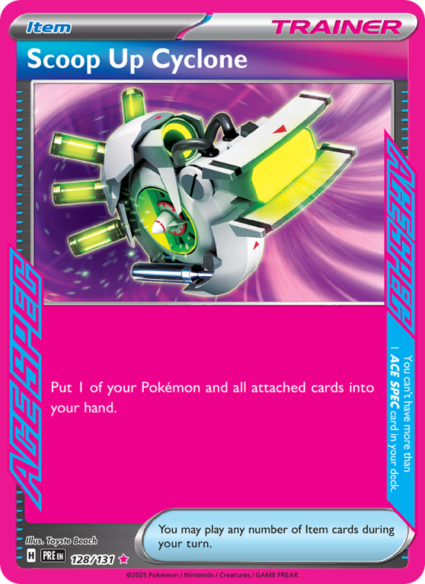 Scoop Up Cyclone from Prismatic Evolutions
