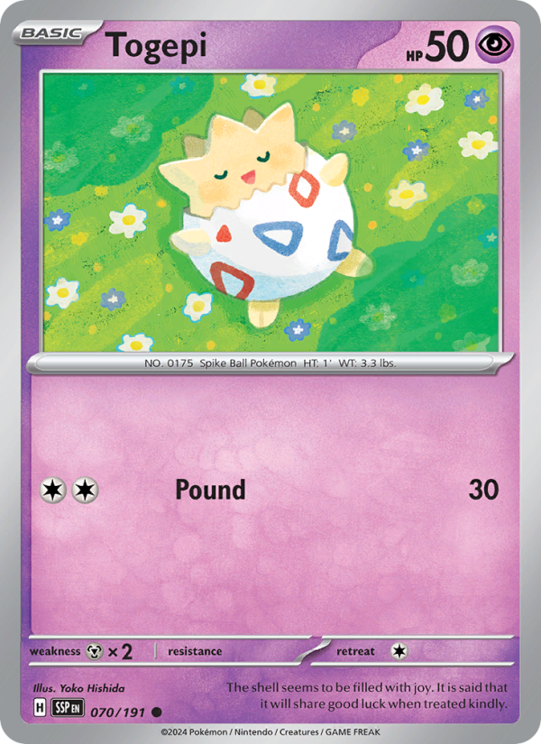 Togepi from Surging Sparks