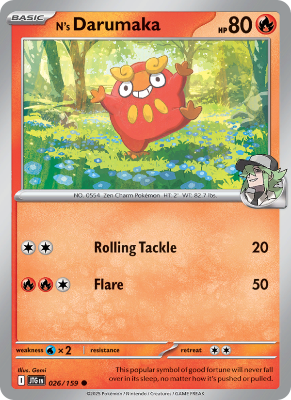N's Darumaka from Journey Together