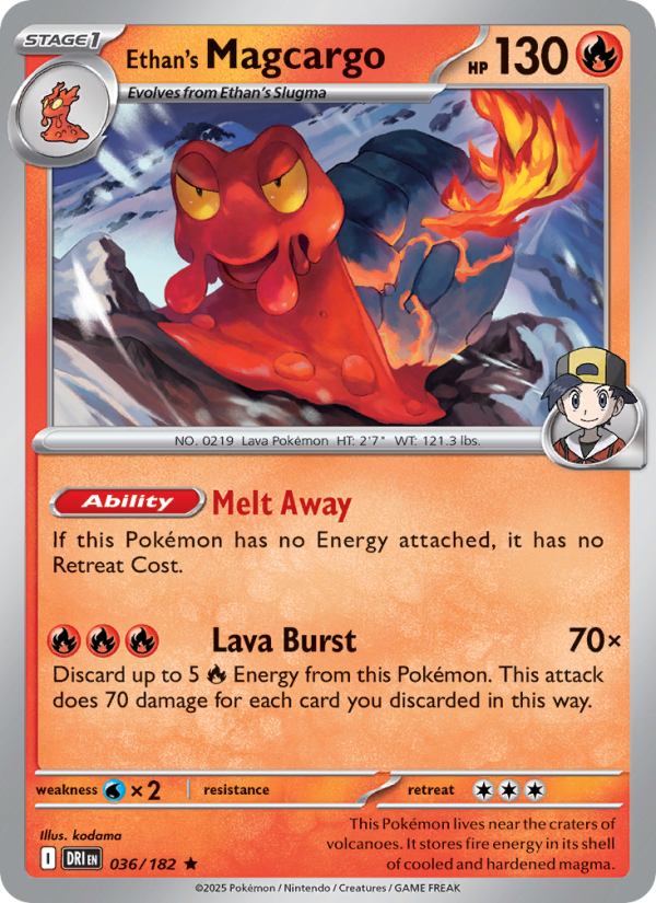 Ethan's Magcargo from Destined Rivals