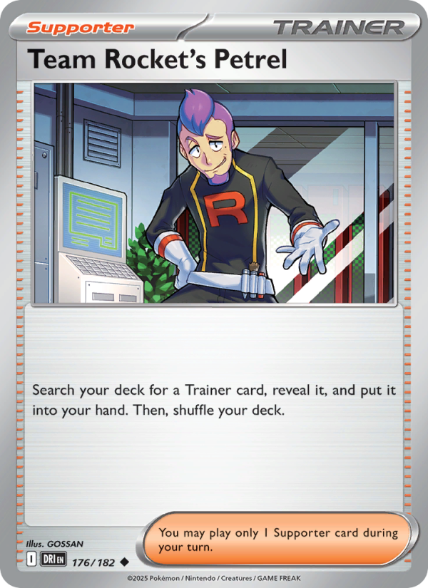 Team Rocket's Petrel from Destined Rivals