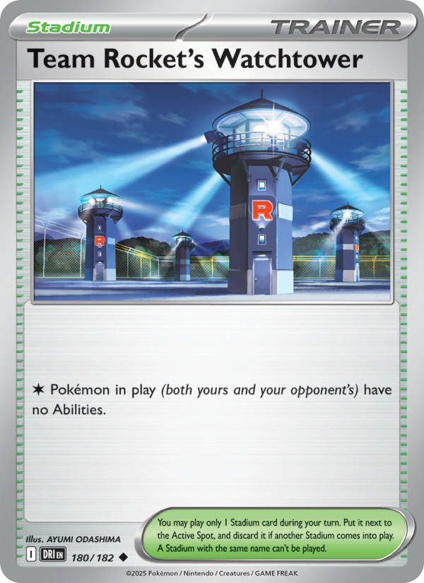 Team Rocket's Watchtower from Destined Rivals
