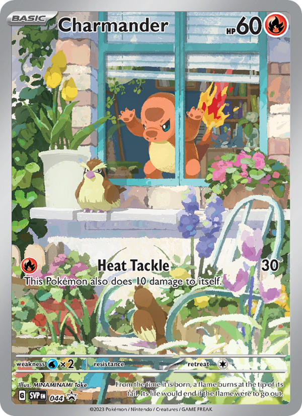 Charmander — Promo card from SVP Black Star Promos
