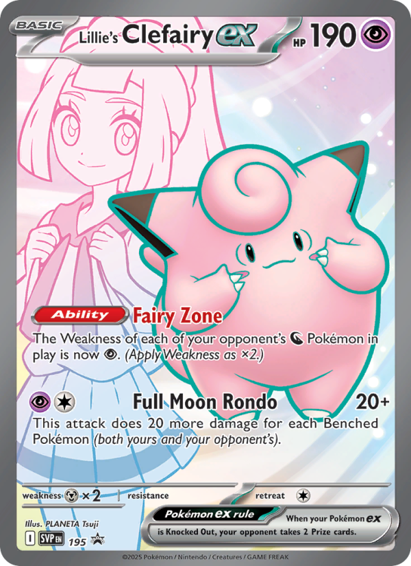 Clefairy ex da Lílian