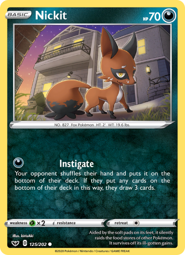 Nickit from Sword & Shield