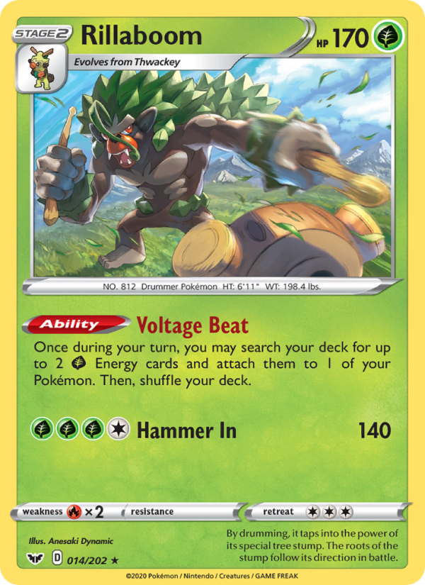 Rillaboom from Sword & Shield