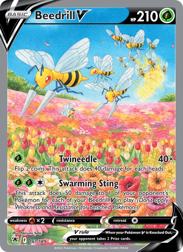 Beedrill V — Ultra Rare card from Astral Radiance