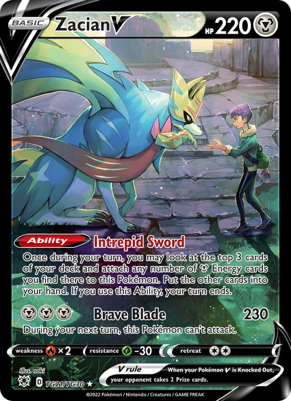 Zacian V — Ultra Rare card from Astral Radiance