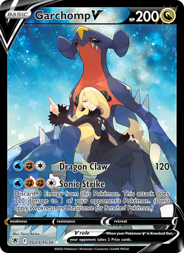 Garchomp V — Ultra Rare card from Astral Radiance