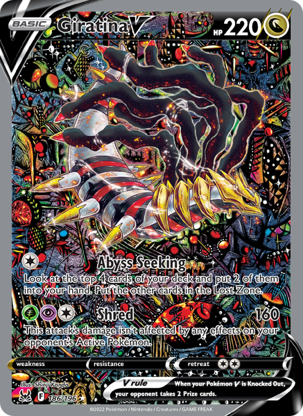 pokemon lost origin rare cards - Iscan 207/196 - Full Art Trainer Put the other card in the Lost Zone Pokemon Lost Origin Complete Reverse