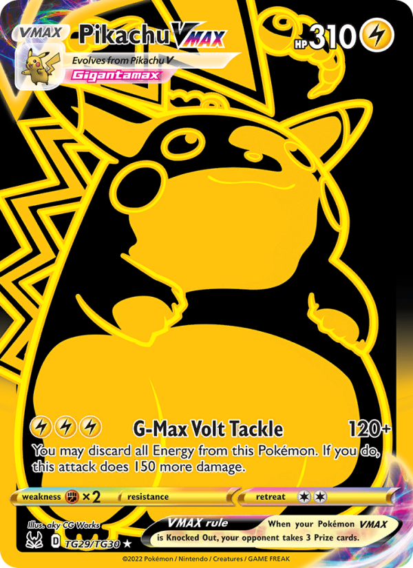 Pikachu VMAX from Lost Origin