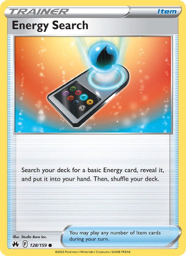Energy Search from Crown Zenith