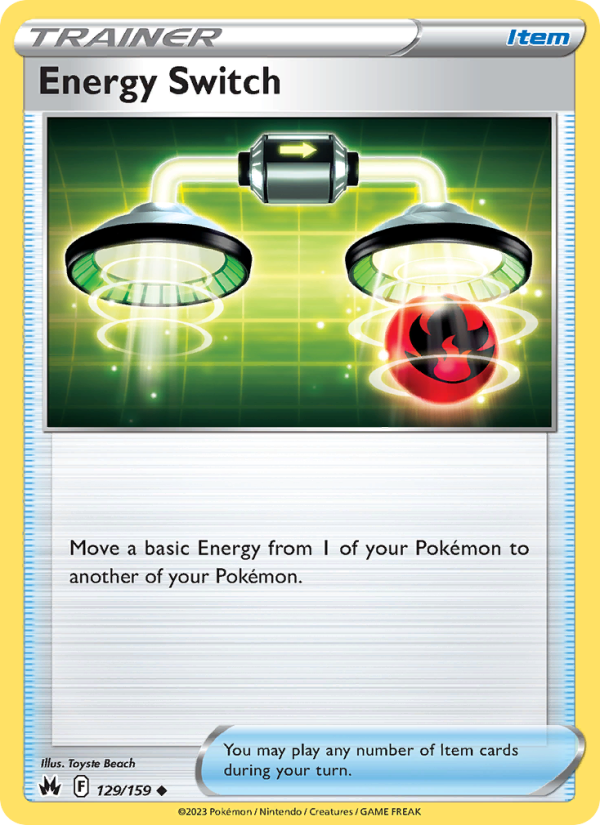 Energy Switch from Crown Zenith