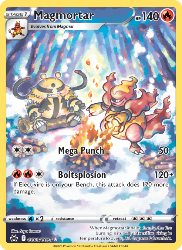 Magmortar from Crown Zenith