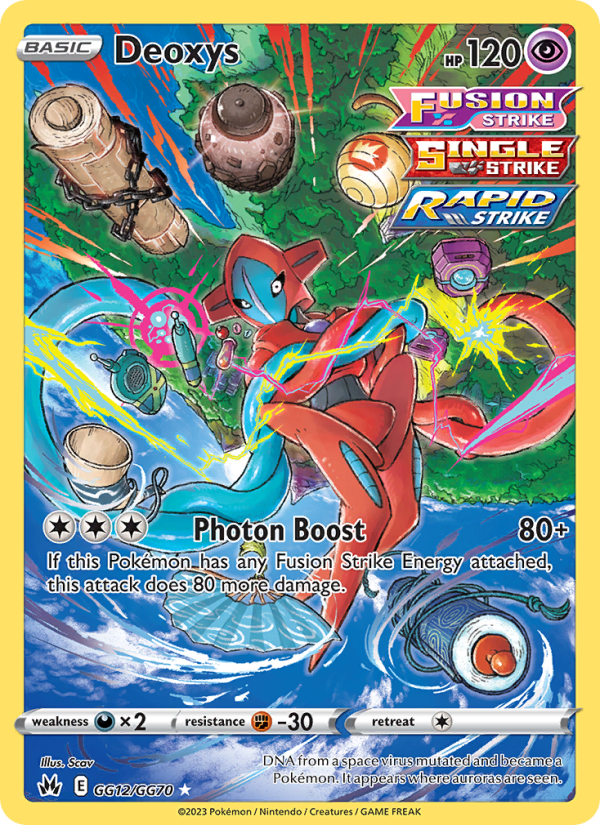 Deoxys from Crown Zenith