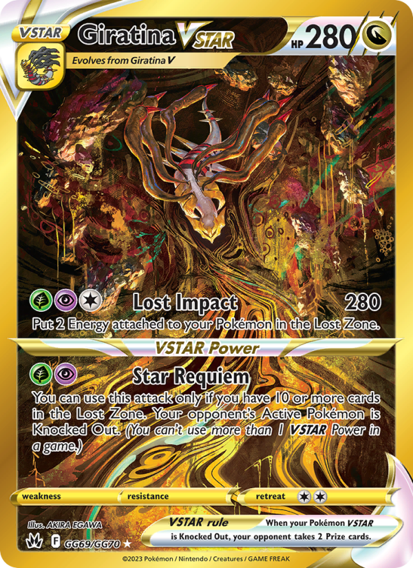 pokemon card maker vstar Marker Set X4 - Pokémon Card Game you may switch 1 of your opponents Benched Pokemon with their Active Pokemon Giratina VSTAR - Crown Zenith