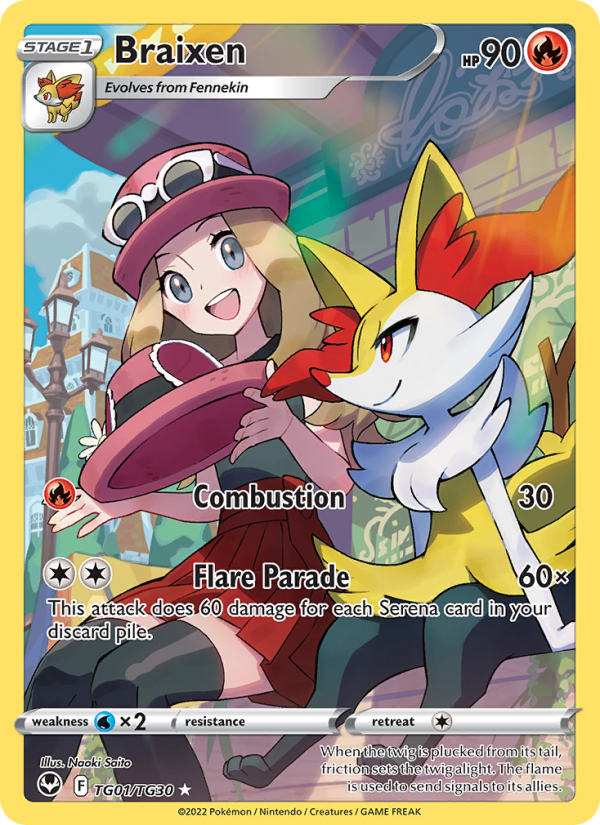 Braixen from Silver Tempest