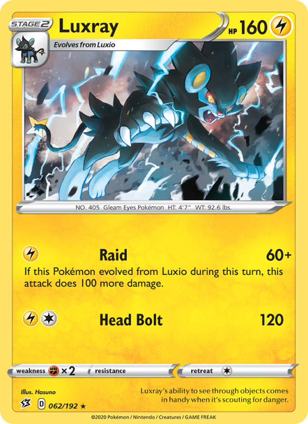 Luxray from Rebel Clash