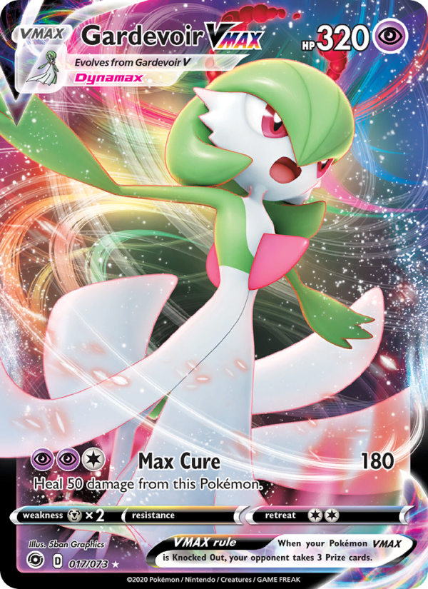 Gardevoir VMAX — Holo Rare VMAX card from Champion's Path