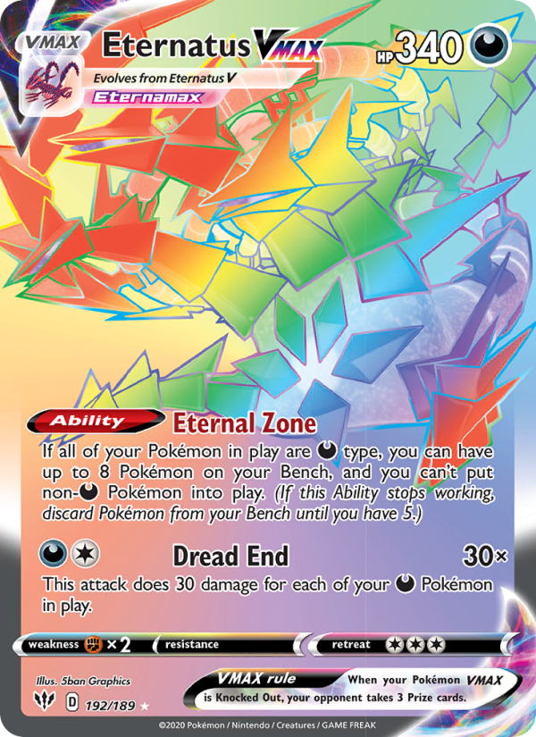 darkness ablaze rare cards Hydreigon 110/189 - - Pokemon Evolution Card Set - Sword & Shield Evolves from null Type Coalossal Secret Rare - 198/189