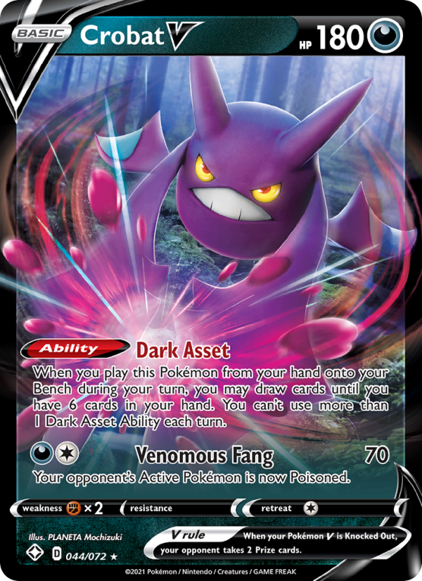 Crobat V from Shining Fates