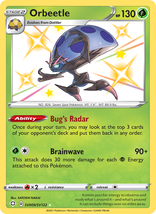 Orbeetle from Shining Fates