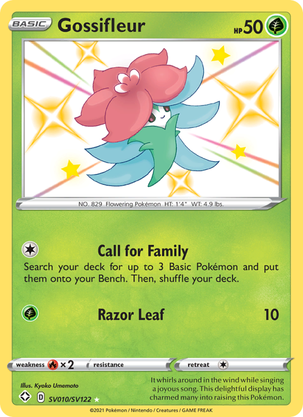 Gossifleur from Shining Fates