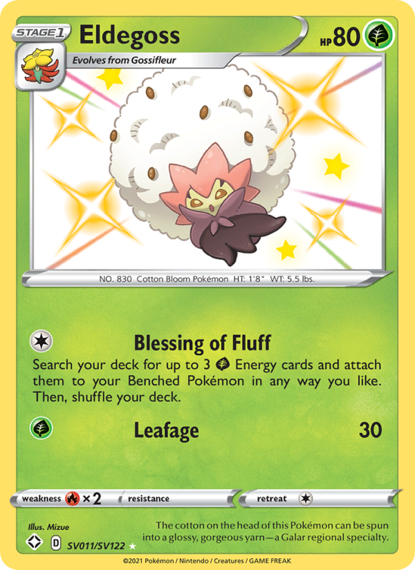 Eldegoss from Shining Fates