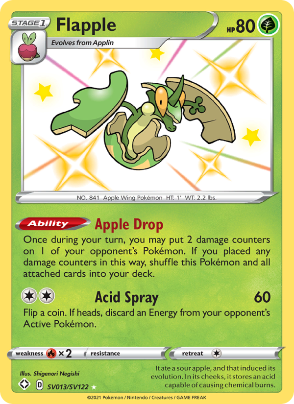 Flapple from Shining Fates