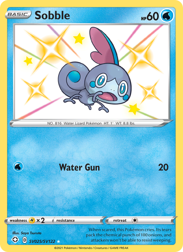 Sobble from Shining Fates