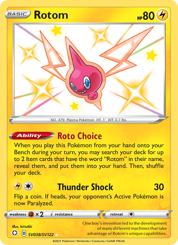 Rotom from Shining Fates