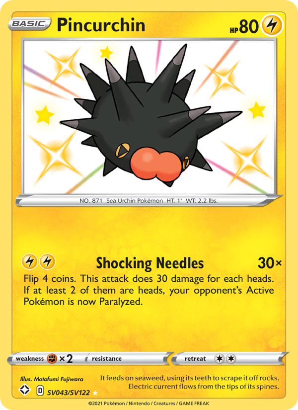 Pincurchin from Shining Fates